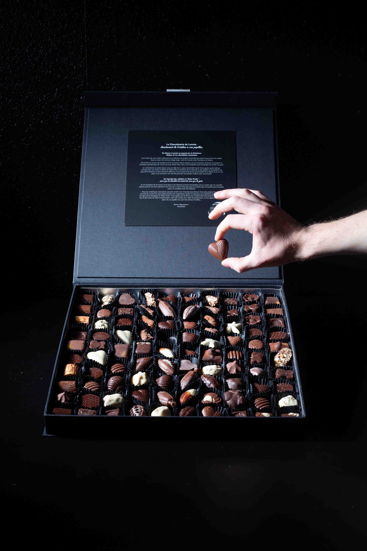 Sélectionnez vos pralines