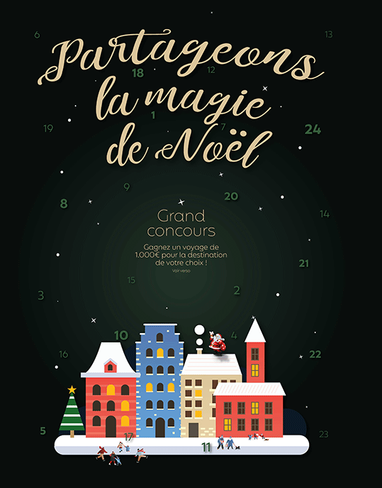 - Calendrier de l’Avent XXL - Noël MAGIQUE -