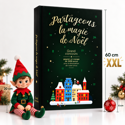 Calendrier de l'Avent XXL pour un Noël MAGIQUE en pédiatrie ! (18ème édition)